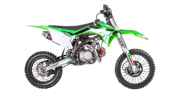 Питбайк Apollo RXF Freeride 125L 17x14 Зеленый pitbikemarket.ru