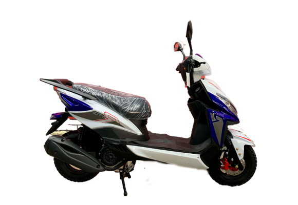 Скутер VENTO CITY 49сс (150) LED фары, сигнализация Черно-белый pitbikemarket.ru