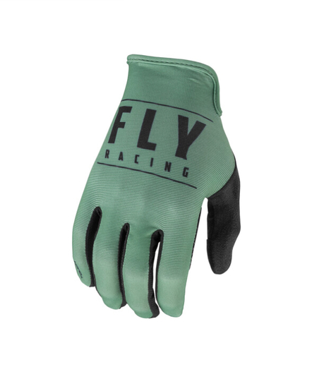 Перчатки FLY RACING MEDIA зеленые/черные (2021) 13 pitbikemarket.ru