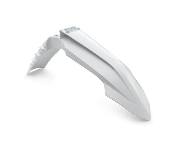 Крыло переднее на эндуро KTM 24г. (рама K10) белое pitbikemarket.ru