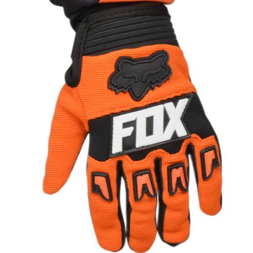 Перчатки мото (детские) FOX №4 Orange/Black (14 см/4-5 лет) мотокросс pitbikemarket.ru