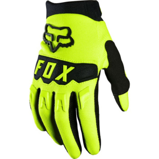 Мотоперчатки подростковые Fox Dirtpaw Youth Glove Подростковый, YXS, желтый, 2021 (25868-130-YXS) pitbikemarket.ru
