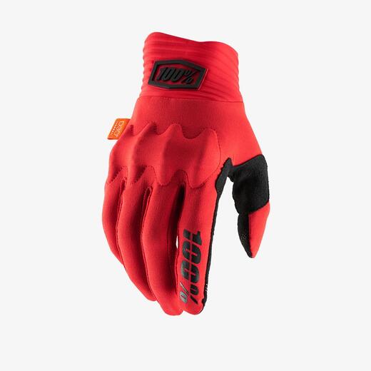 Мотоперчатки 100% Cognito D3O Glove (Red/Black, M, 2021 (10013-013-11)) pitbikemarket.ru