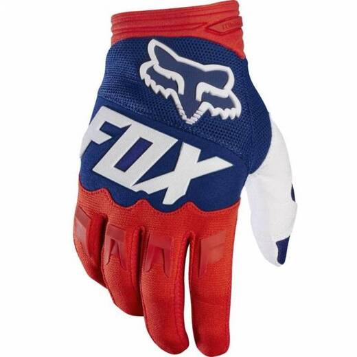 Перчатки Fox Dirtpow red/blue/white M pitbikemarket.ru