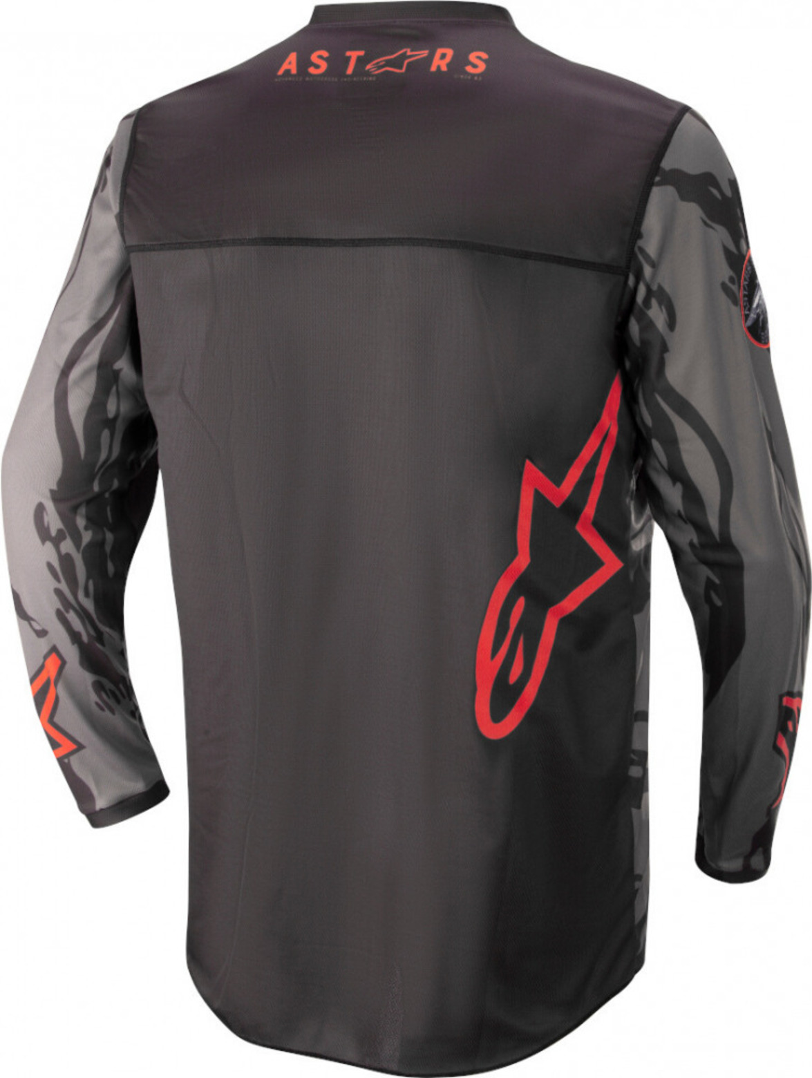 ALPINESTARS Джерси RACER TACTICAL JERSEY (черно-серо-камуфляжно-красный, 1223, XL)-1